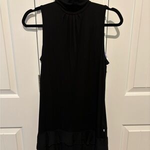 Elegant Black Sleeveless Dress